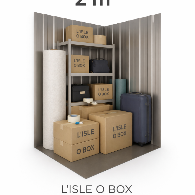 Box S - 2 m²
