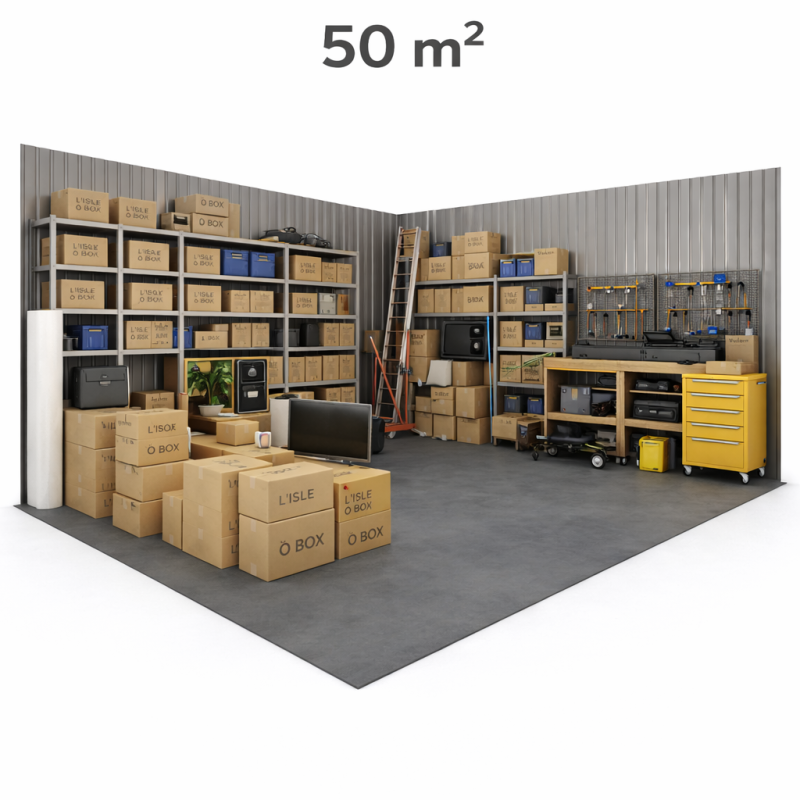 Entrepôt Pro - 50 m²