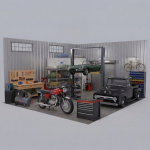 Entrepôt Pro - 64 m² (Hangar)