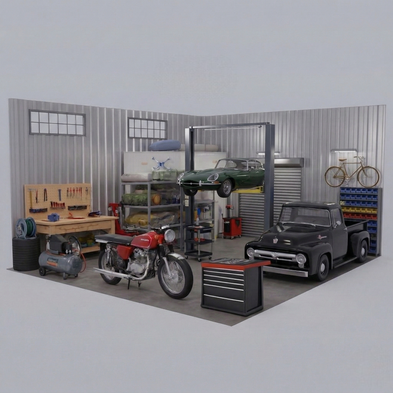 Entrepôt Pro - 64 m² (Hangar)